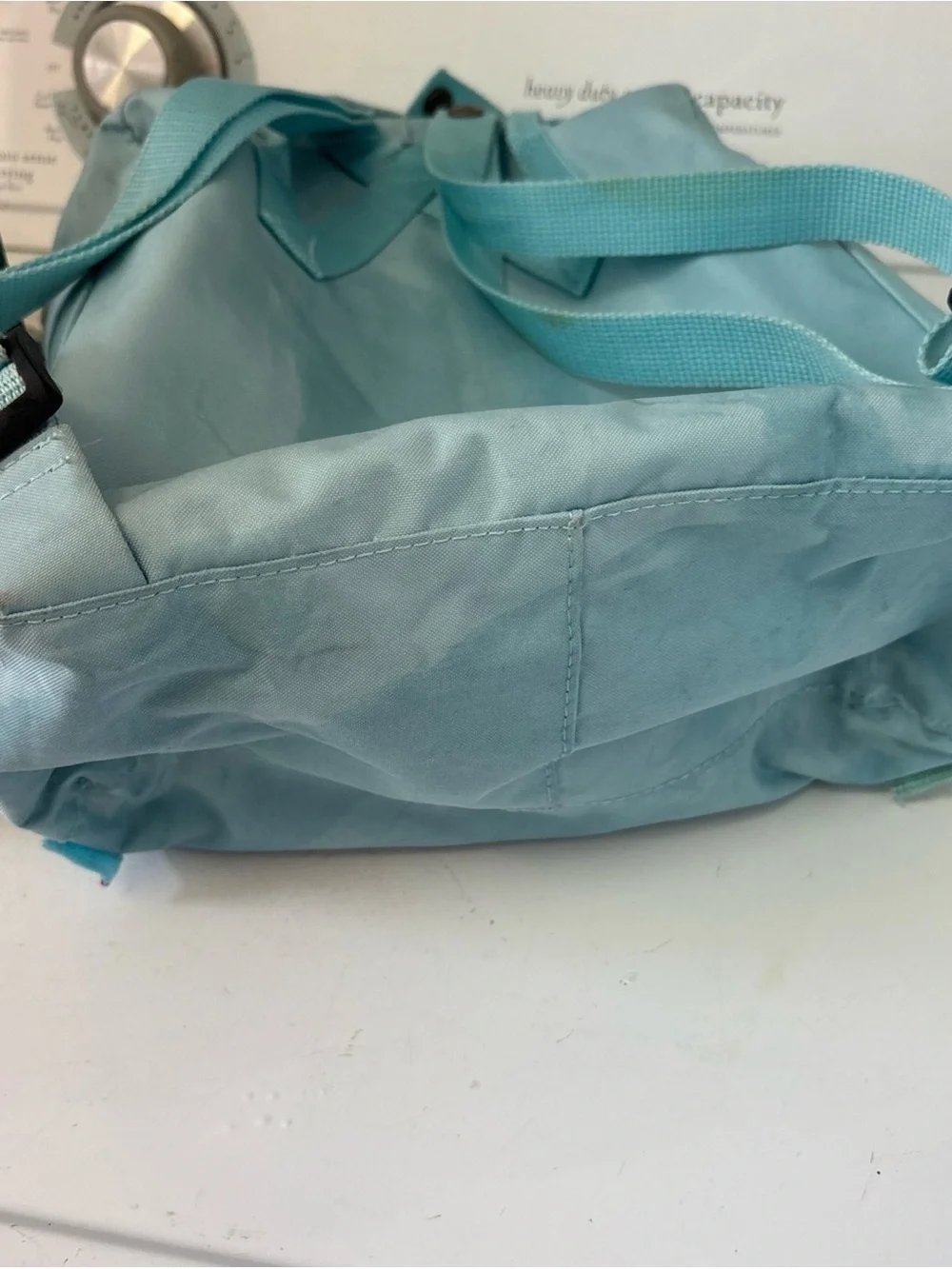 Fjallraven Kanken 16L Backpack Travel Book School Bag 23510- Light Blue EUC